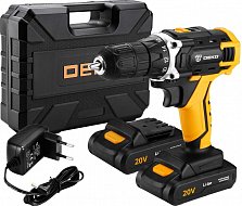 Аккумуляторная дрель-шуруповерт DEKO DKCD20FU-Li SET3 в кейсе + оснастка 13 шт, 20B, 2х1.5Ач, з/у Аккумуляторная дрель-шуруповерт DEKO DKCD20FU-Li SET3 в кейсе + оснастка 13 шт, 20B, 2х1.5Ач, з/у