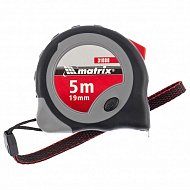 Рулетка Continuous fixation, 5 м х 19 мм, двухкомпонентный корпус, плавная фиксация Matrix Рулетка Continuous fixation, 5 м х 19 мм, двухкомпонентный корпус, плавная фиксация Matrix