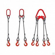 Строп канатный с 2 крюками 2СК 1.0 т, 4 м Строп канатный с 2 крюками 2СК 1.0 т, 4 м