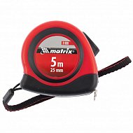 Рулетка Status autostop Magnet, 5 м х 25 мм, двухкомпонентный корпус, зацеп с магнитом Matrix Рулетка Status autostop Magnet, 5 м х 25 мм, двухкомпонентный корпус, зацеп с магнитом Matrix