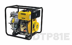 Мотопомпа дизельная CHAMPION DTP81E (грязевая) Мотопомпа дизельная CHAMPION DTP81E (грязевая)